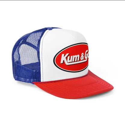 Kum & Go Mens Trucker Hat - Mesh Snapback Kum and Go Cap