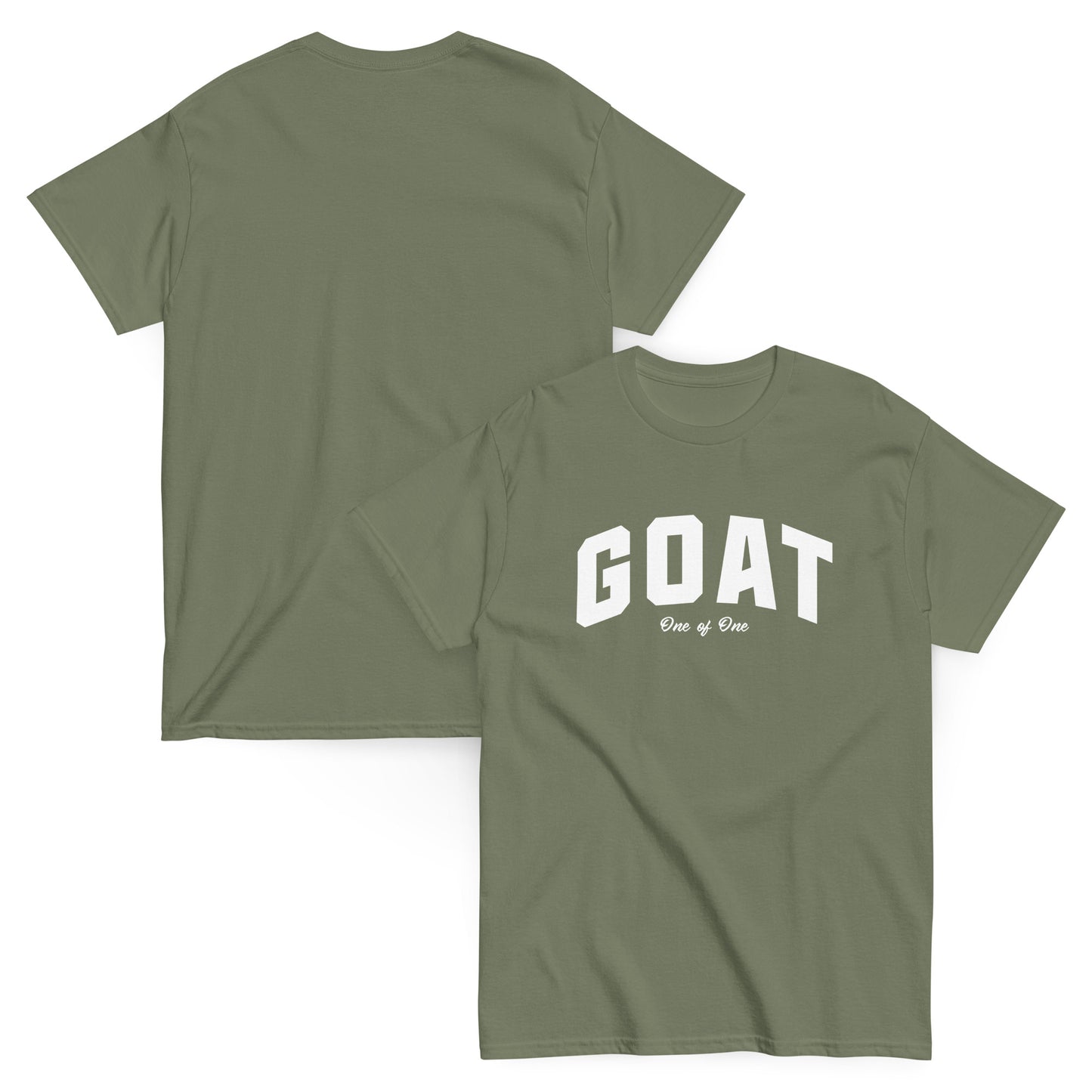 GOAT ONE OF ONE UNISEX TEE