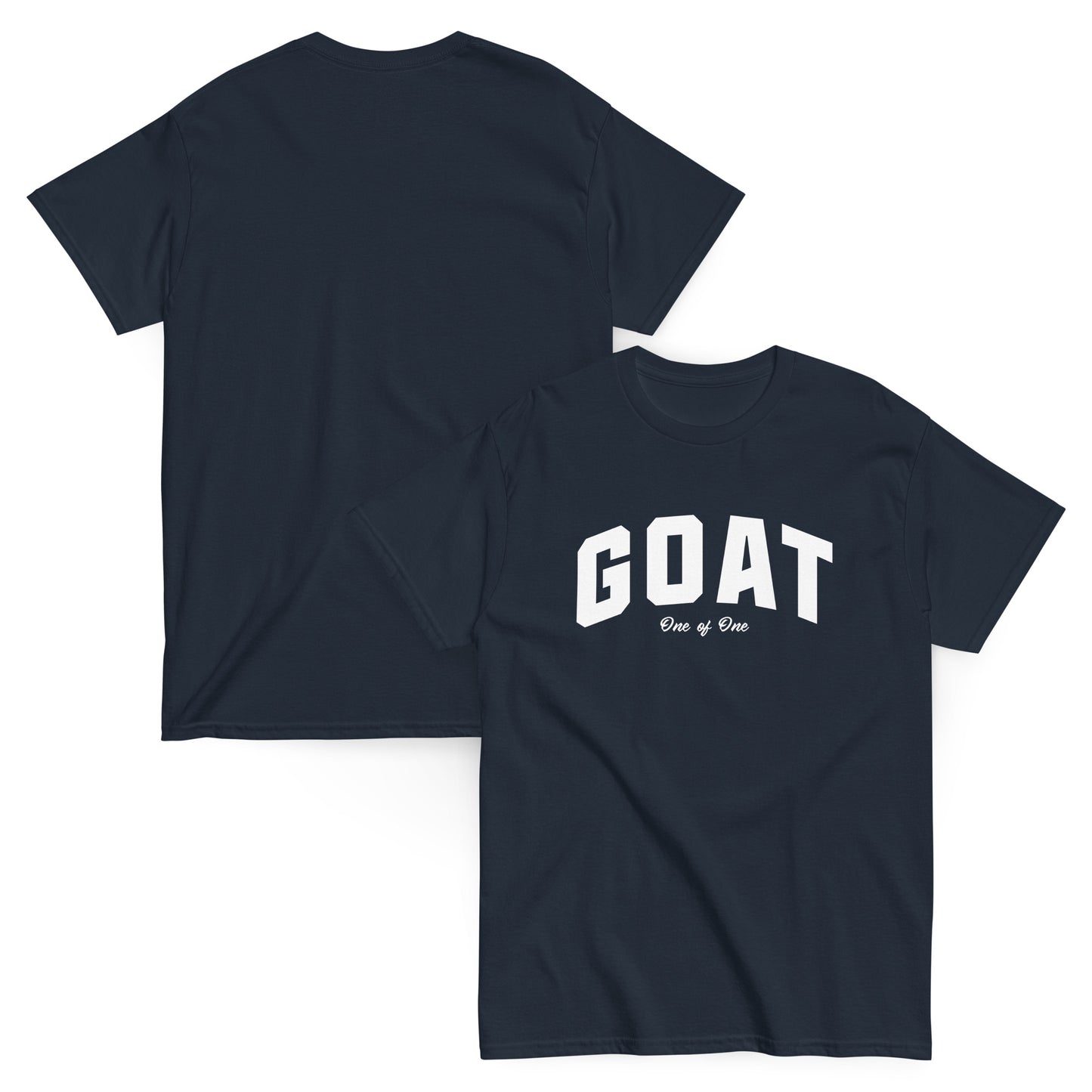GOAT ONE OF ONE UNISEX TEE