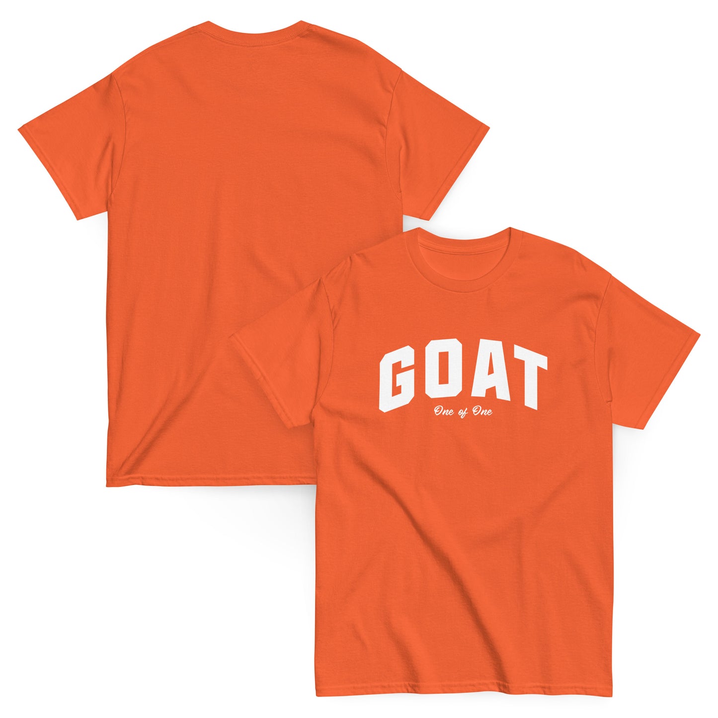 GOAT ONE OF ONE UNISEX TEE